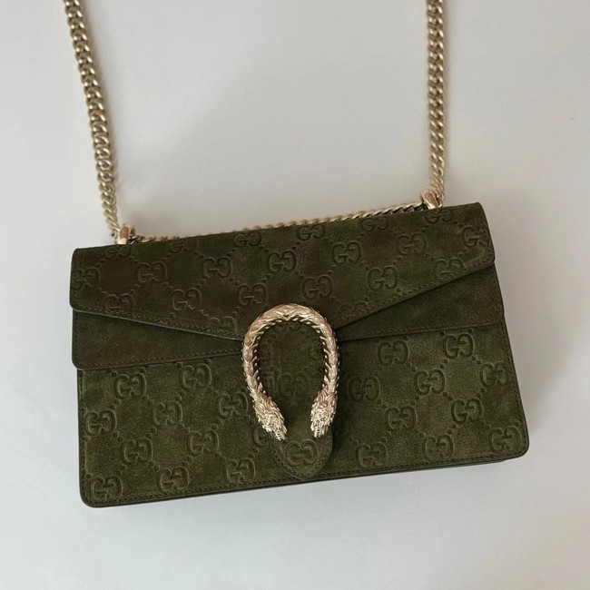 GUCCI DIONYSUS SMALL SHOULDER BAG 818145 green