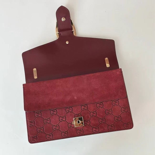 GUCCI DIONYSUS SMALL SHOULDER BAG 818145 red