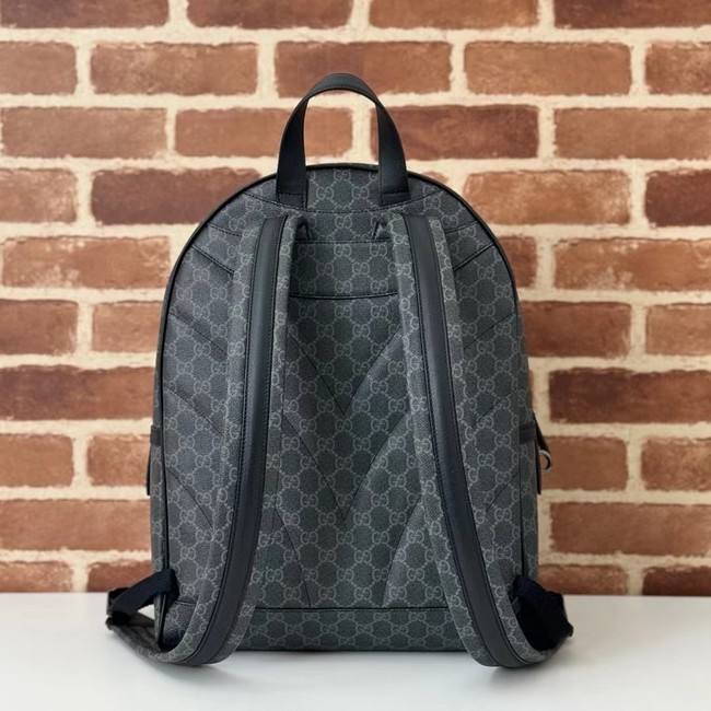 Gucci GG EMBLEM MEDIUM BACKPACK 821159 black