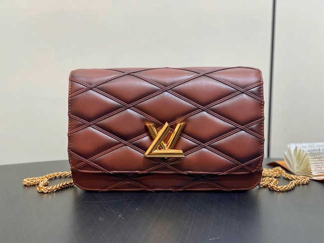 Louis Vuitton Wallet On Chain GO-14 M13841 Tan