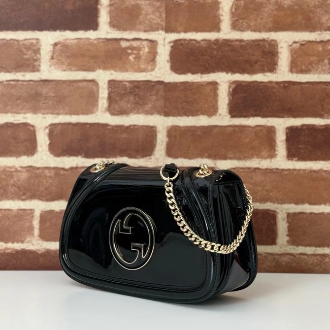 GUCCI BLONDIE SMALL SHOULDER BAG 815715 black