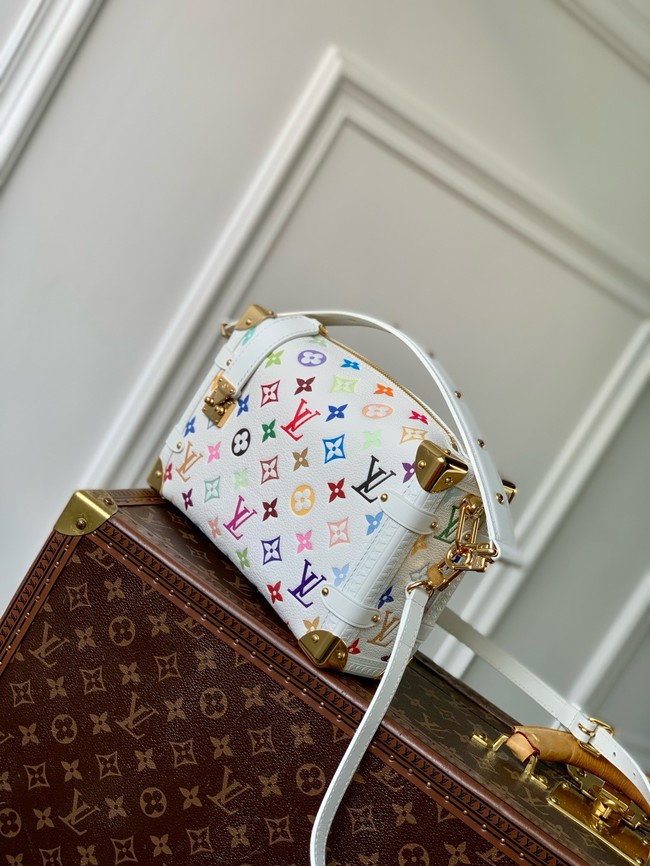 Louis Vuitton NEW LV x TM Side Trunk MM M14046 white