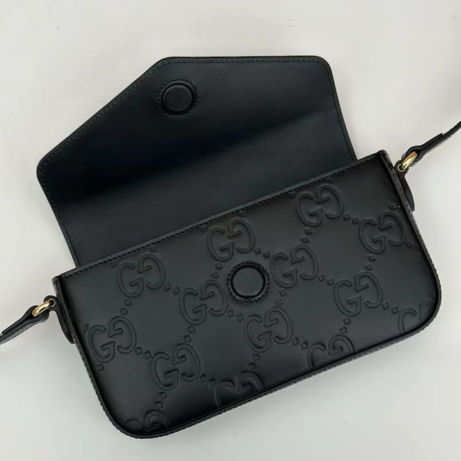 Gucci GG SUPER MINI SHOULDER BAG 772794 black