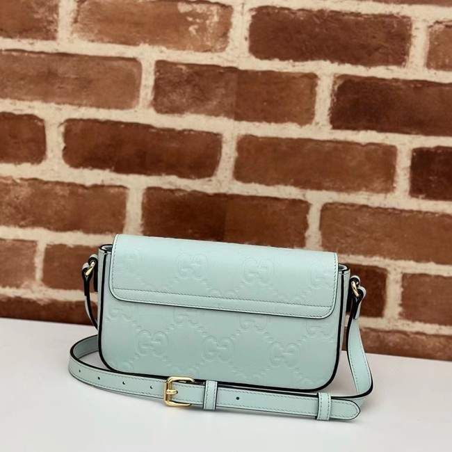 Gucci GG SUPER MINI SHOULDER BAG 772794 green