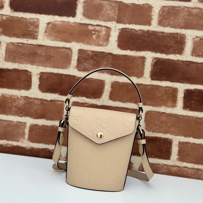 Gucci GG SUPER MINI SHOULDER BAG 772795 Cream