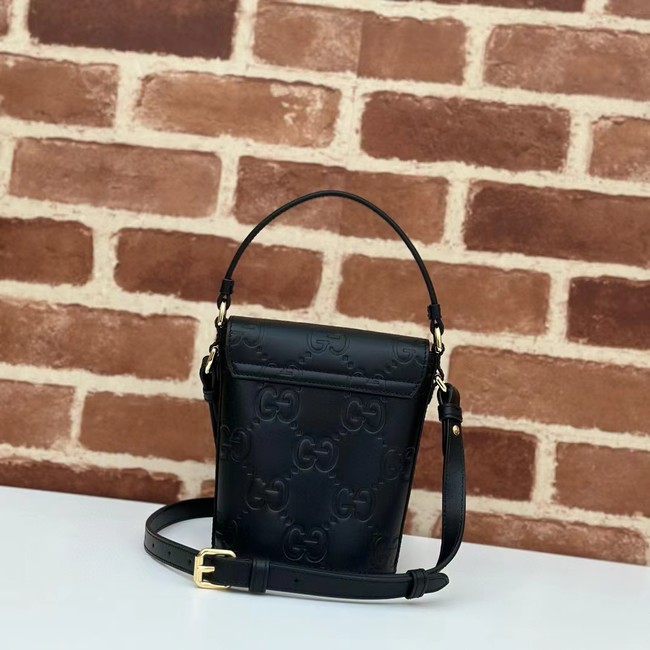 Gucci GG SUPER MINI SHOULDER BAG 772795 black