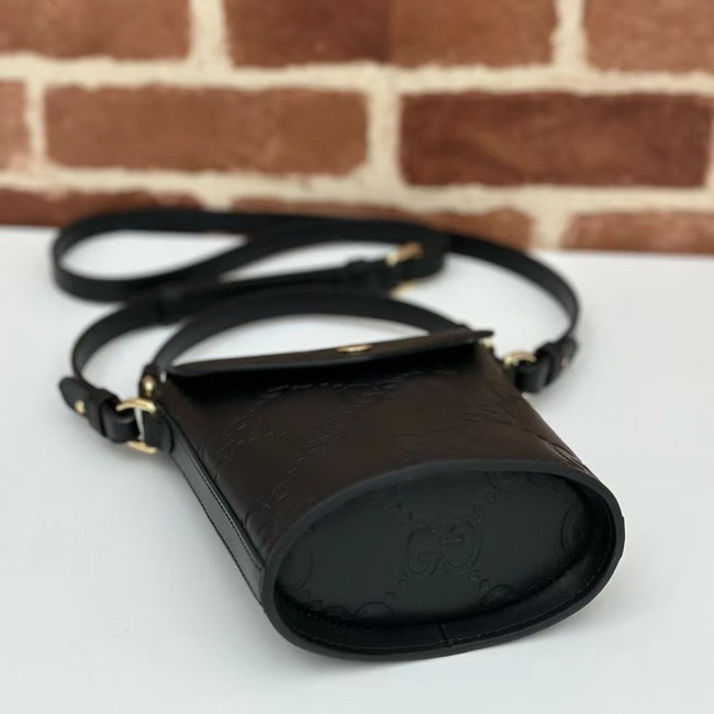 Gucci GG SUPER MINI SHOULDER BAG 772795 black