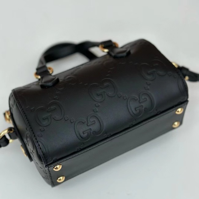 Gucci GG SUPER MINI TOP HANDLE BAG 790130 black