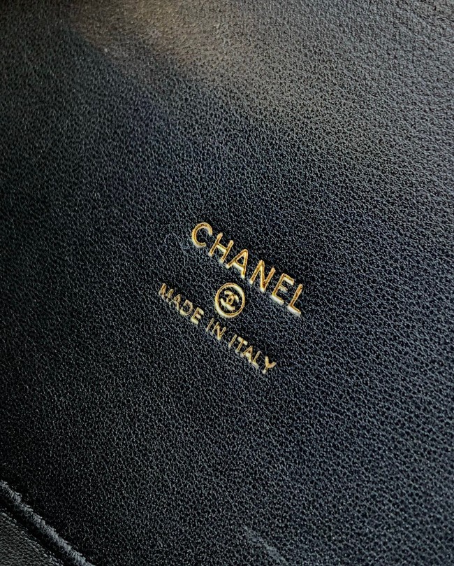 CHANEL LONG VANITY WITH CHAIN AP425C BLACK