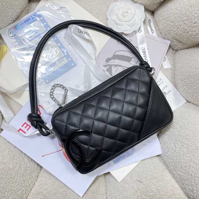 Chanel TOP HANDLE BAG AS8015 black