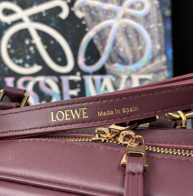 Loewe Original Leather tote 652389 Burgundy