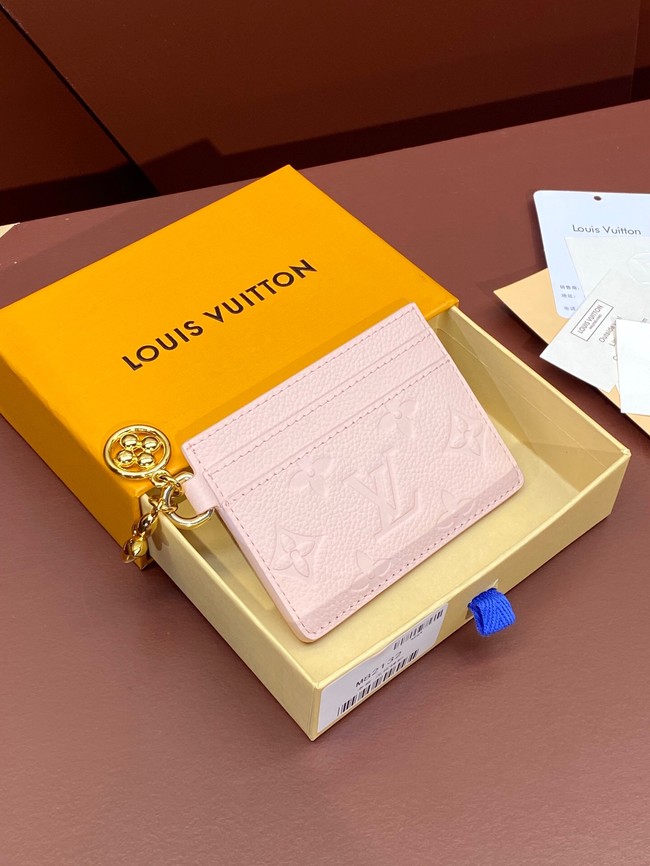 Louis Vuitton LV Charms Card Holder M82132 pink