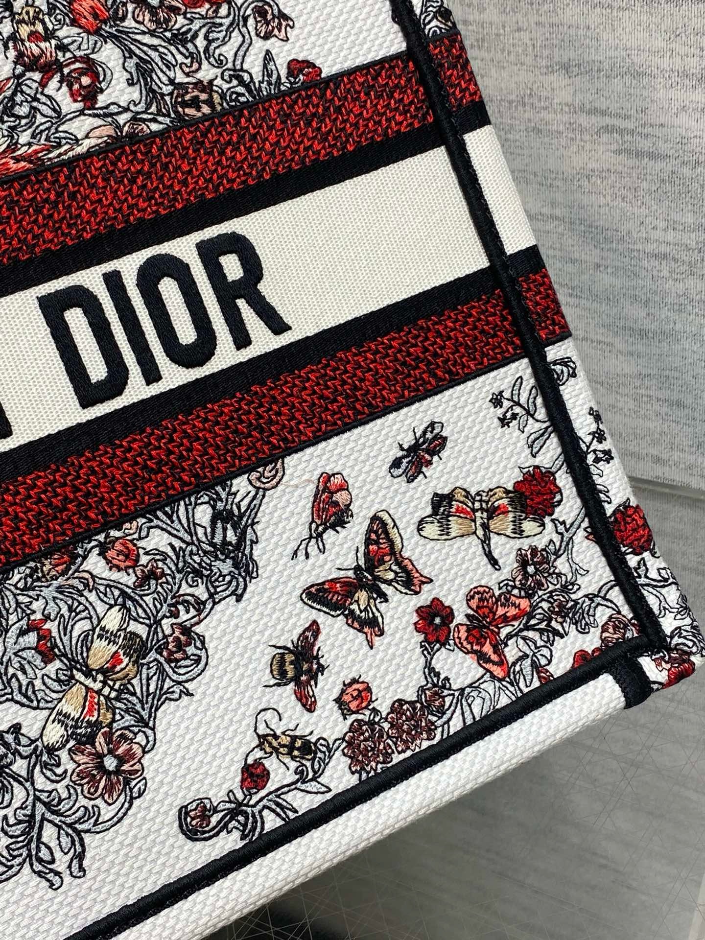 Dioramour Medium Dior Book Tote M1296ZEEI Multicolor