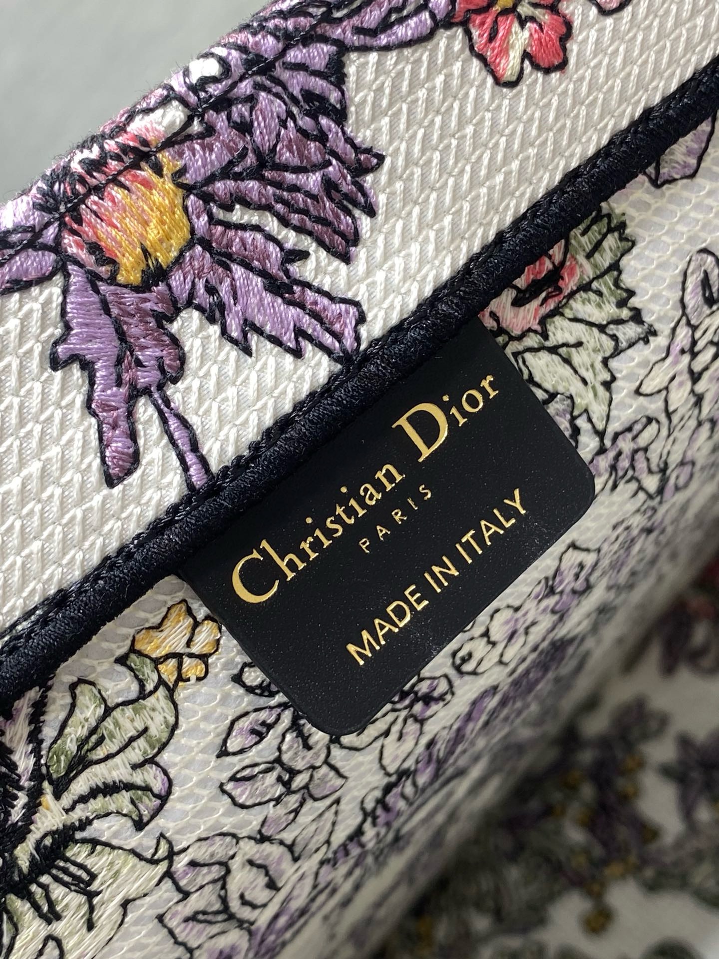 Dioramour Medium Dior Book Tote M1296ZEEV Multicolor