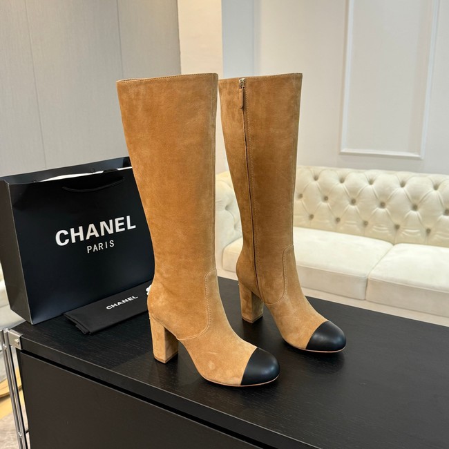 Chanel WOMENS HIGH BOOTS  Heel 8CM 55854-1