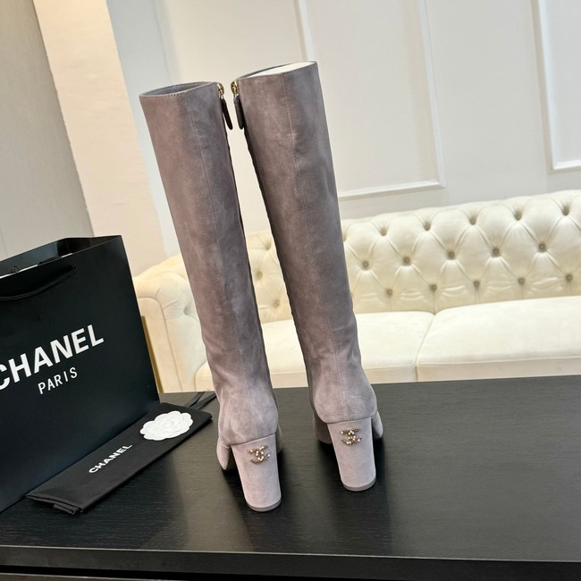 Chanel WOMENS HIGH BOOTS Heel 8CM 55854-3