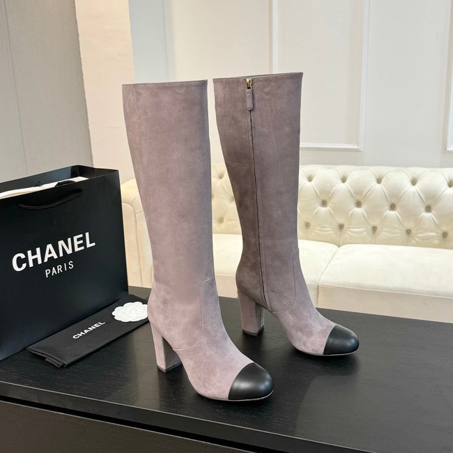 Chanel WOMENS HIGH BOOTS Heel 8CM 55854-3