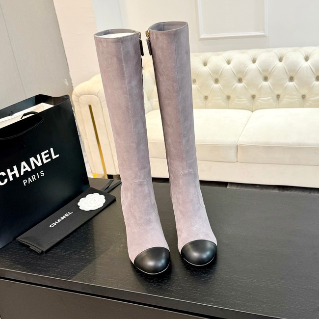 Chanel WOMENS HIGH BOOTS Heel 8CM 55854-3