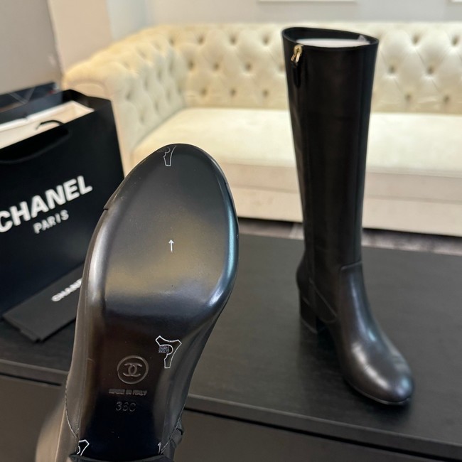 Chanel WOMENS HIGH BOOTS Heel 8CM 55854-6