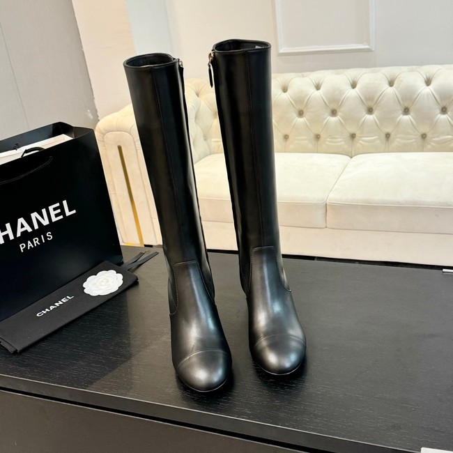 Chanel WOMENS HIGH BOOTS Heel 8CM 55854-6