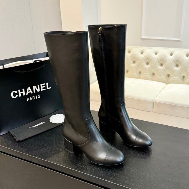 Chanel WOMENS HIGH BOOTS Heel 8CM 55854-6