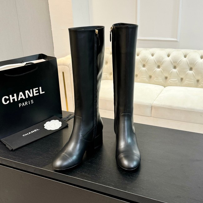 Chanel WOMENS HIGH BOOTS Heel 8CM 55854-6