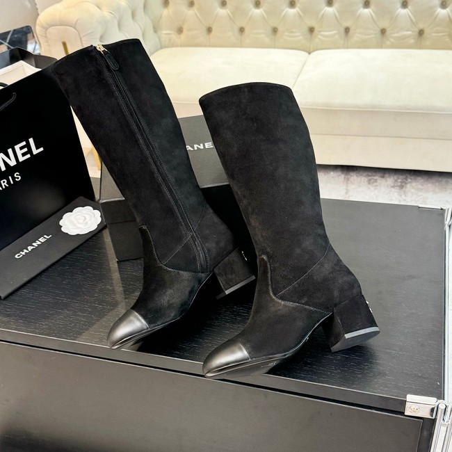 Chanel WOMENS HIGH BOOTS Heel 8CM 55854-7