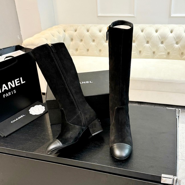 Chanel WOMENS HIGH BOOTS Heel 8CM 55854-7