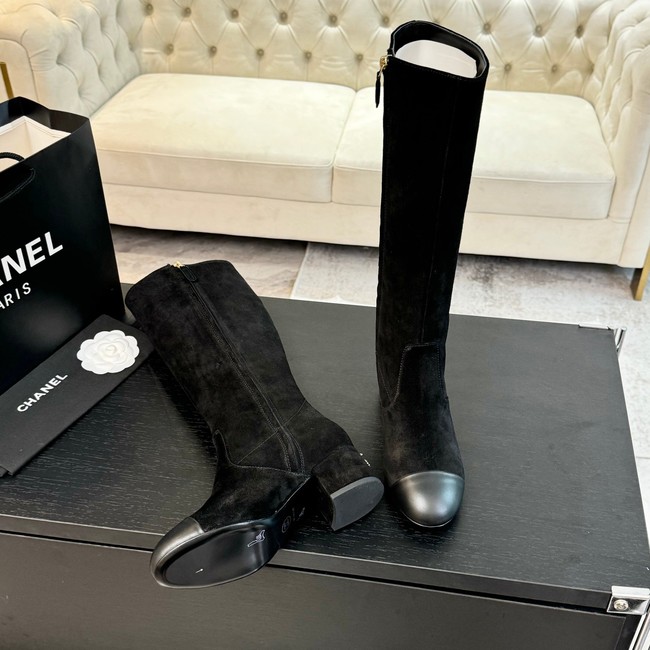 Chanel WOMENS HIGH BOOTS Heel 8CM 55854-7