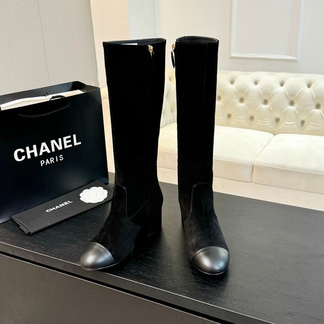 Chanel WOMENS HIGH BOOTS Heel 8CM 55854-7