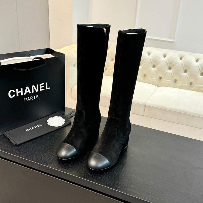 Chanel WOMENS HIGH BOOTS Heel 8CM 55854-7