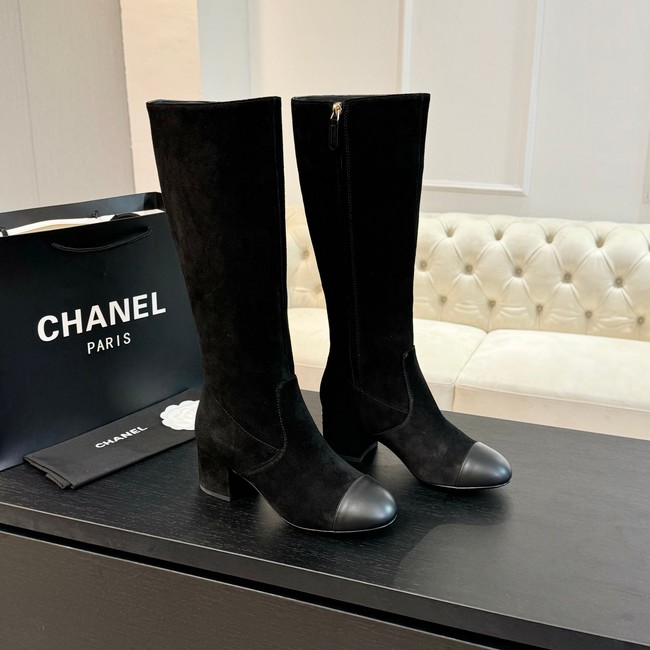 Chanel WOMENS HIGH BOOTS Heel 8CM 55854-7