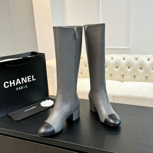 Chanel WOMENS HIGH BOOTS Heel 8CM 55854-8