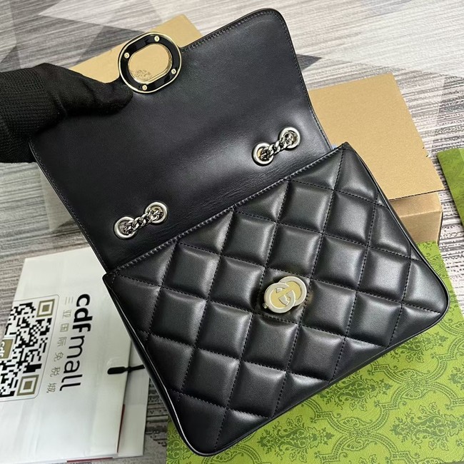 GUCCI SMALL SHOULDER BAG 740834 black