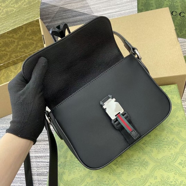 Gucci MINI GG CROSSBODY BAG 802100 black