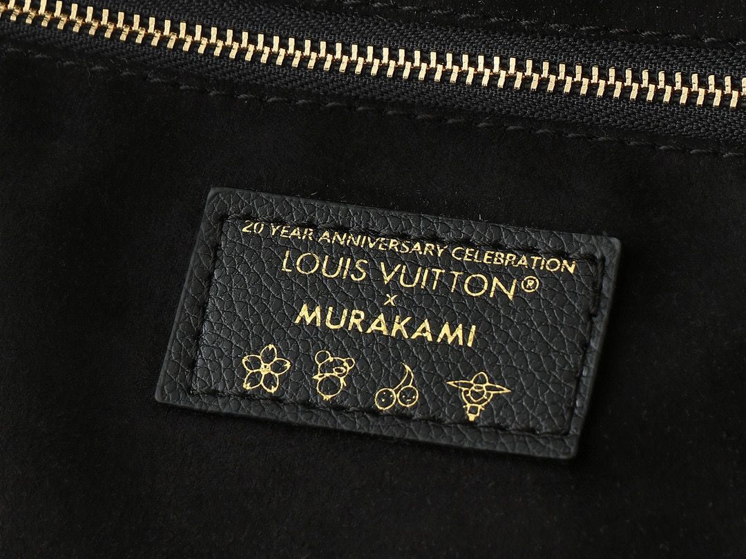 Louis Vuitton LV x TM Neverfull MM M13675 Black