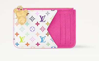 Louis Vuitton LV x TM Romy Card Holder M14155 Kawaii Pink