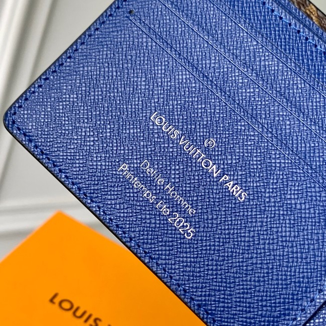 Louis Vuitton Multiple Wallet N00142 Blue Green