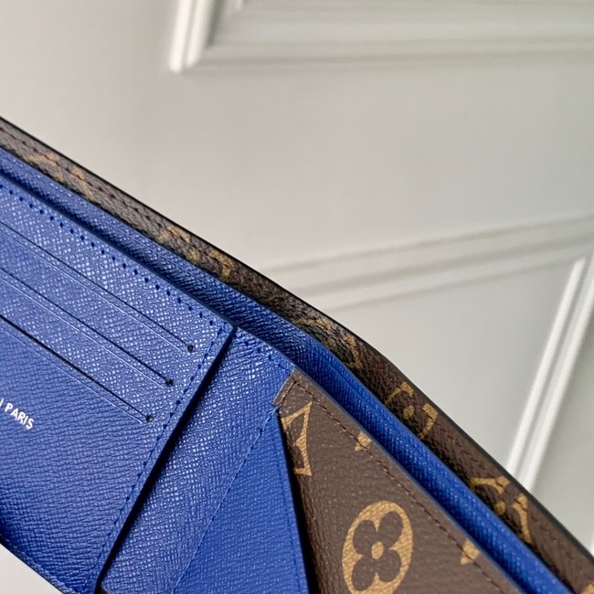 Louis Vuitton Multiple Wallet N00142 Blue Green