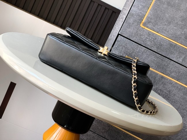 Chanel CLASSIC Original Lambskin 11.12 HANDBAG AS6565 black