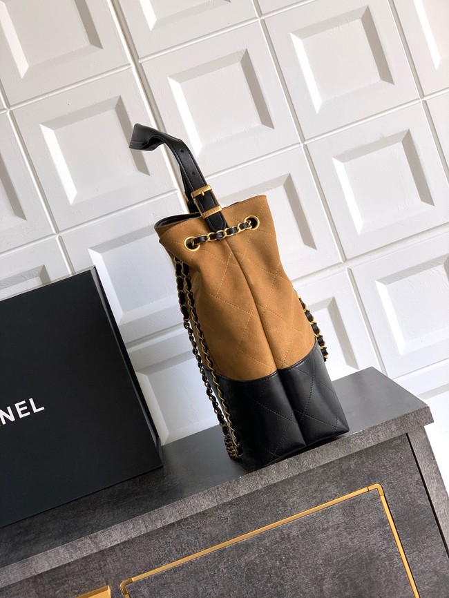 CHANEL Shopping Bag 99485 Black&brown