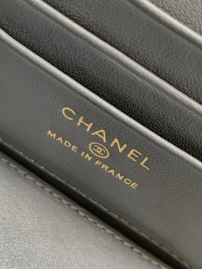 CHANEL Classic Small Vanity with Chain AP4799 gray