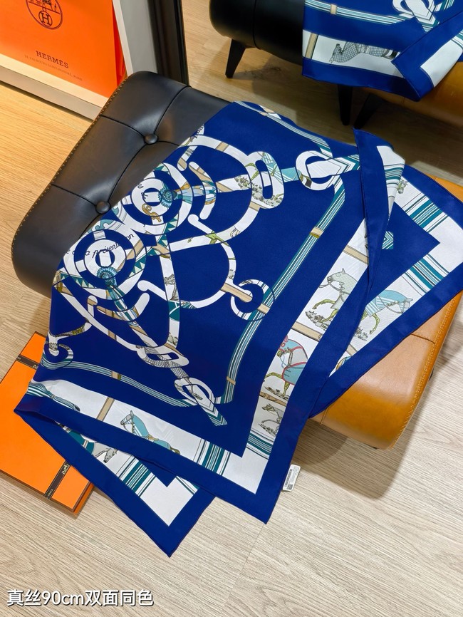 Hermes Shawl Cashmere and Silk Jacquard KY096