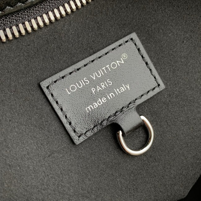 Louis Vuitton Carry All Travel Bag M15175 black