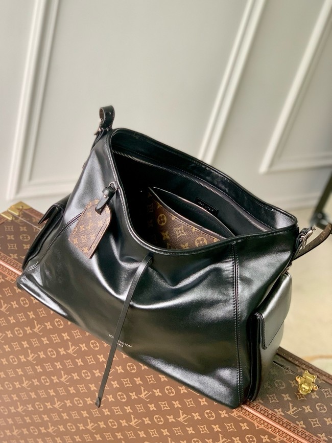 Louis Vuitton Carry All Travel Bag M15175 black