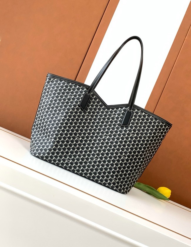 Goyard Calfskin Leather Tote Bag GM 3365 black