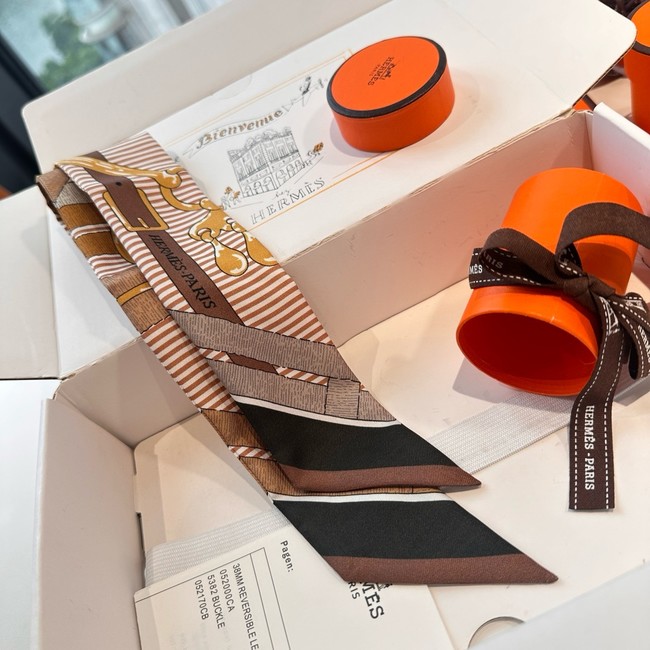 Hermes Silk Twilly scarf H06380