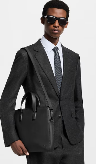 Louis Vuitton Gate Briefcase M15258 black Louis Vuitton Gate Briefcase M15258 black