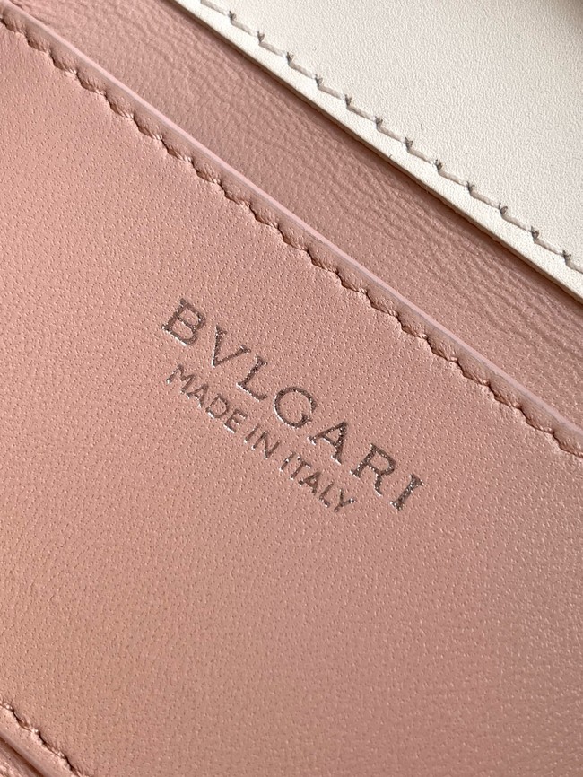 Bvlgari Serpenti Forever leather crossbody bag 289688 white