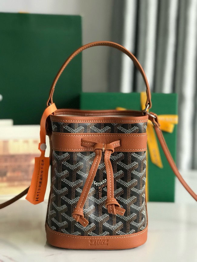 Goyard petit flot drawstring Bag MINI 20251 black&brown